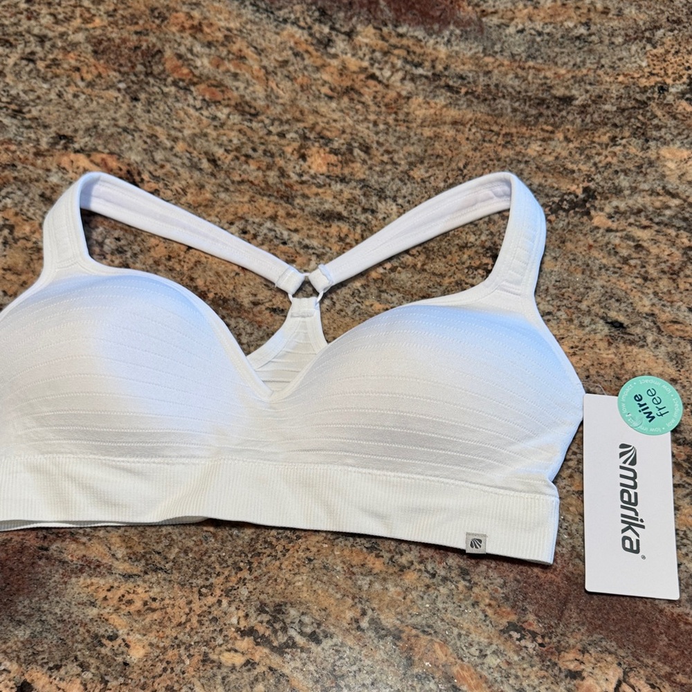 Marika Women's Classic White Sports Bra